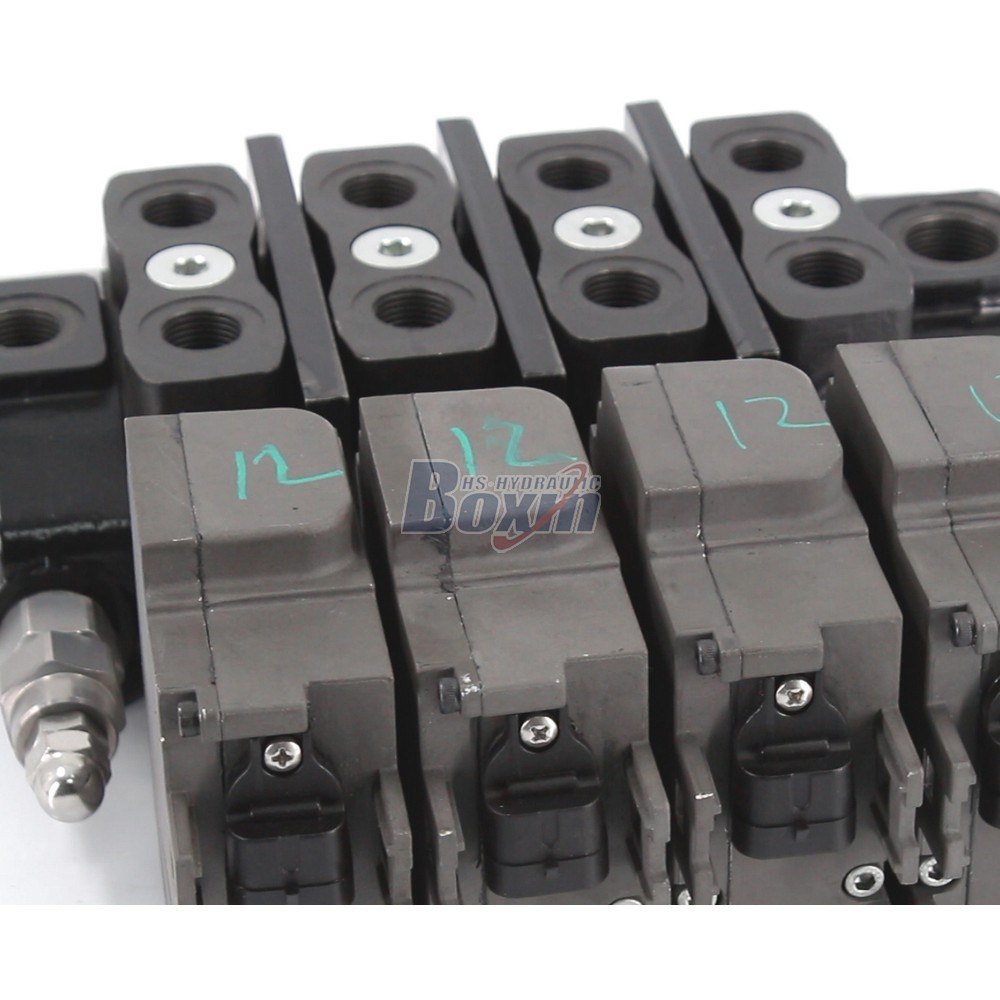 Reliable SD8EMA-4OT 4 Spool Sectional Directional Valve for Heavy Machinery detail image